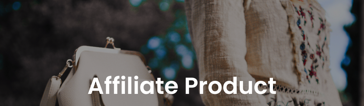 Setting up your Affiliate/External Product