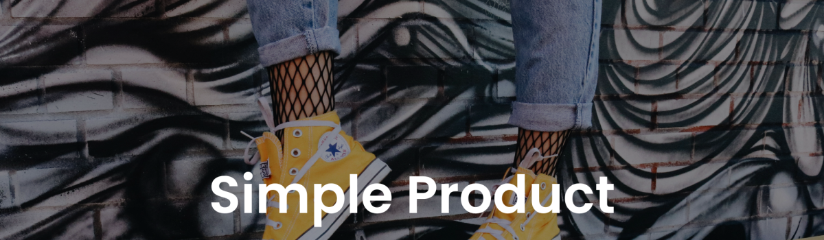 Setting up your Simple Product